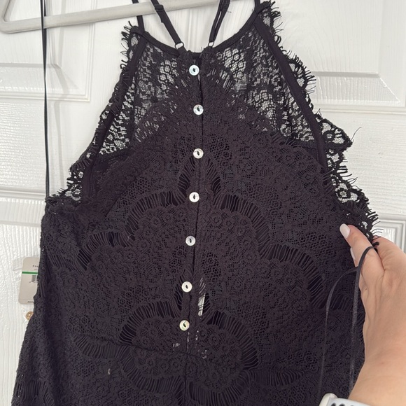 NEW- Intimately Free People She’s Got It Black Slip Dress - Picture 7 of 16